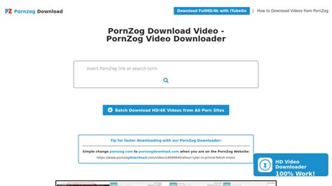 download from pornzog|pornzog Downloader .